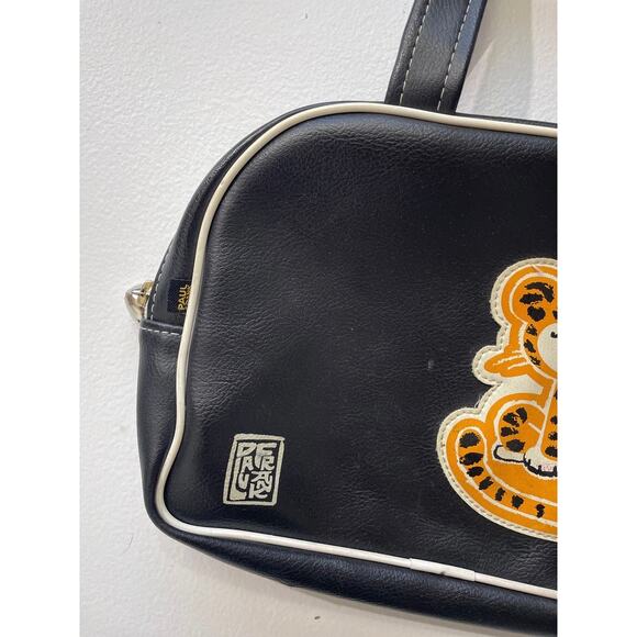 Vintage Y2K PAUL FRANK Tiger Bowling Bag Size Small Purse Retro 12" x 15" - Picture 4 of 8